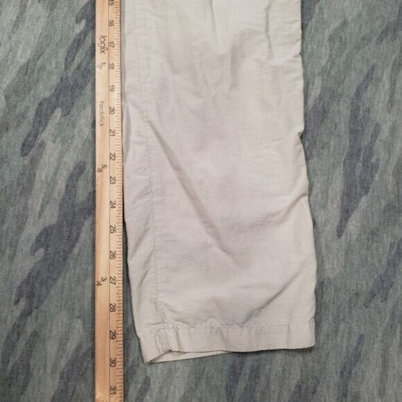 Columbia Convertible Pants Womens 8 Tan Khaki Regular Fit High‎ Rise Outdoors - Picture 9 of 11